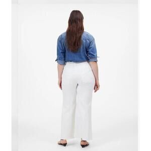 Madewell Flared crop wide leg‎ NWT